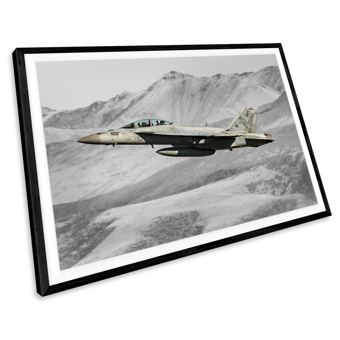 F-18 Hornet United States Navy Aircraft Wall Art Print Picture Poster