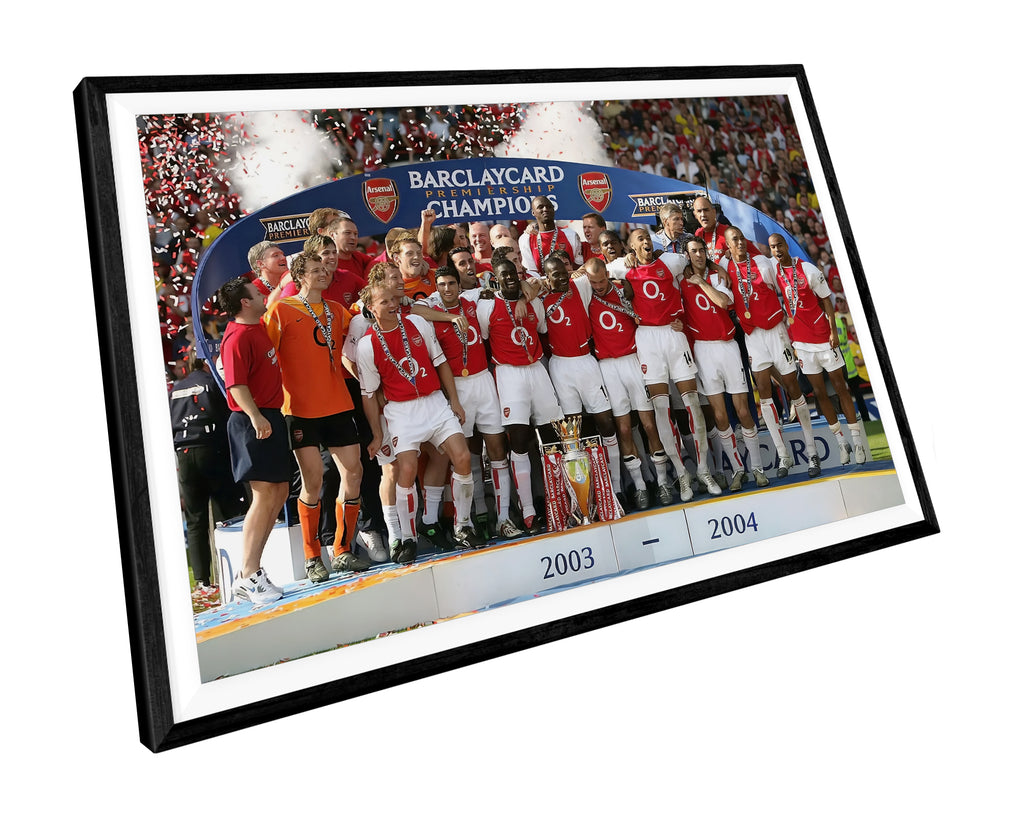 Arsenal Invincibles Squad 2003-04 Print Wall Art