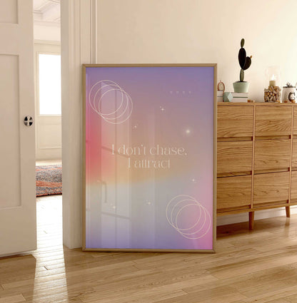 Aura Print - Energy Print - Aura Poster - Spiritual Art - Affirmation Wall Art - Positivity Poster - Pastel Print - Positive Quote Poster