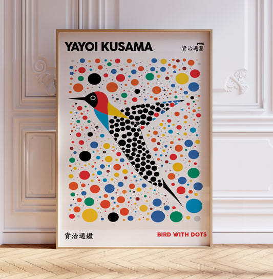 Yayoi Kusama - Bird With Dots