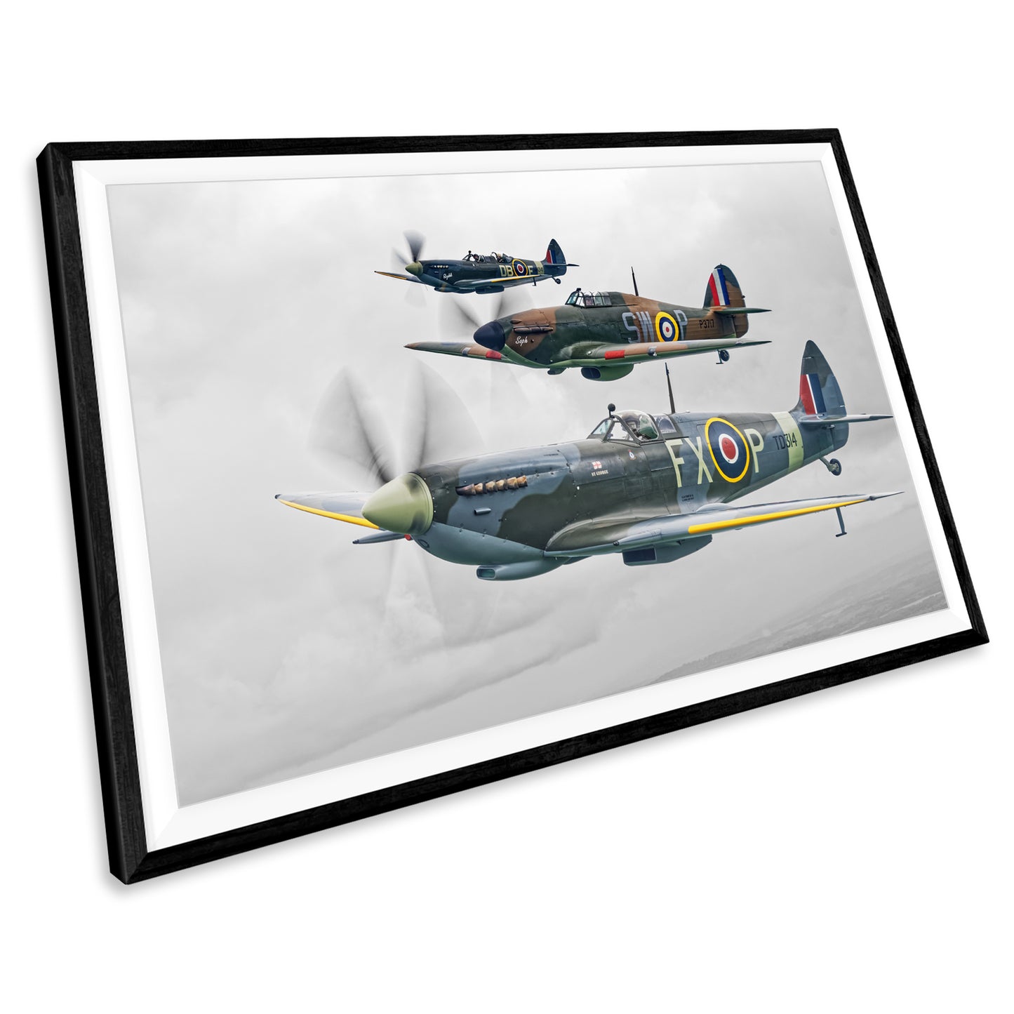 Spitfire WW2 Battle of Britain Wall Art Print Picture Poster