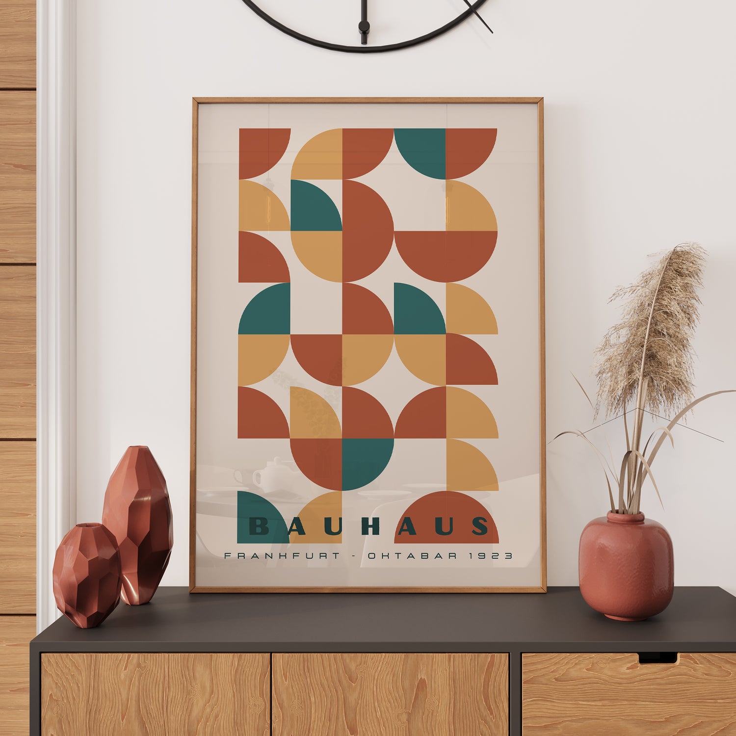 Bauhaus Wall Art: Retro Print, Bauhaus Poster, Minimalist Wall Art, Retro Art, Bedroom Décor, Vintage Home Décor, Art Gift Idea, A2/A3/A4/A5