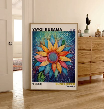 Yayoi Kusama - Sunflowers Colors