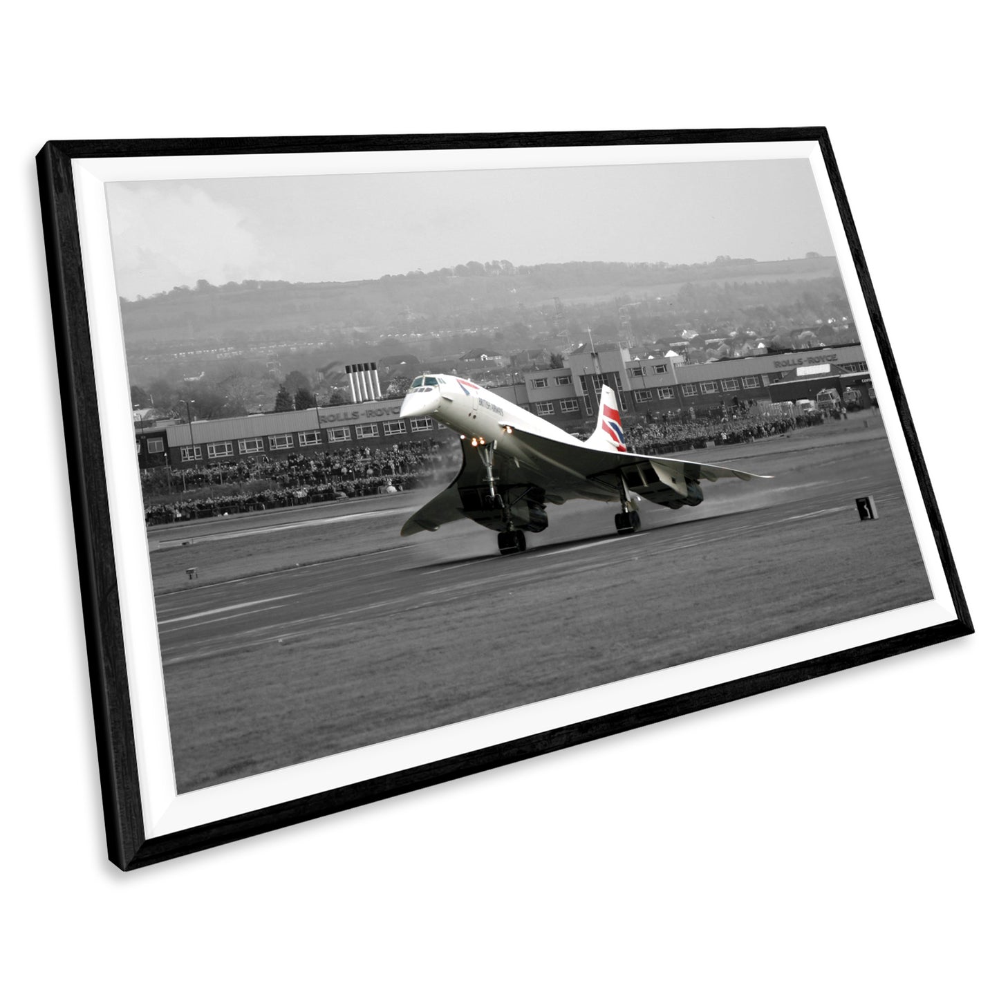 Concorde Final Flight Wall Art Print Picture Poster