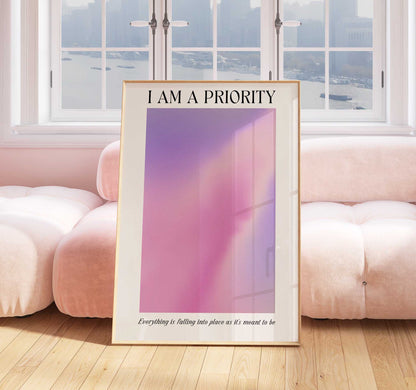 Pastel Aura Print - Energy Print - Aura Poster - Spiritual - Affirmation Wall Art - Positivity Poster - Trendy Decor - Aura Quote Print