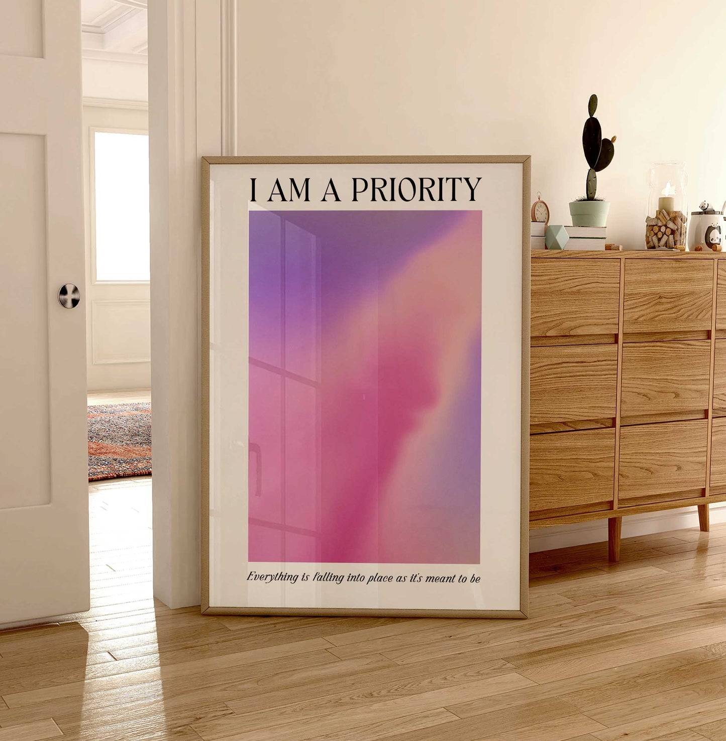 Pastel Aura Print - Energy Print - Aura Poster - Spiritual - Affirmation Wall Art - Positivity Poster - Trendy Decor - Aura Quote Print