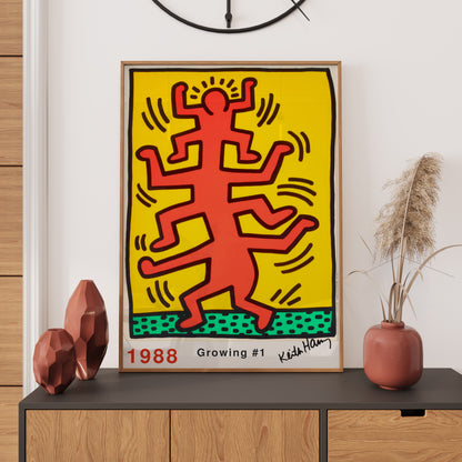 Keith Haring - Growing #1 (1988)