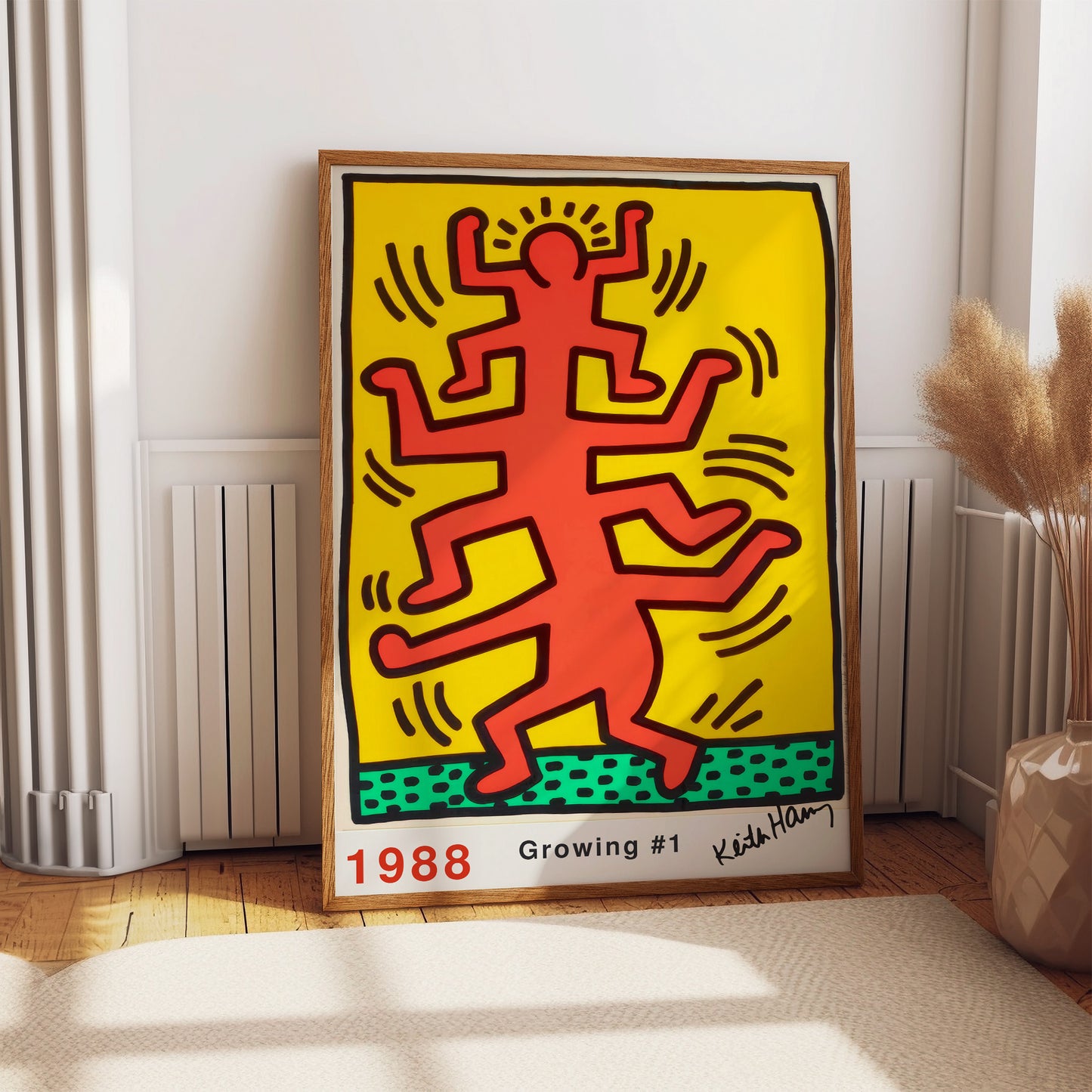 Keith Haring - Growing #1 (1988)