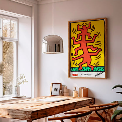 Keith Haring - Growing #1 (1988)