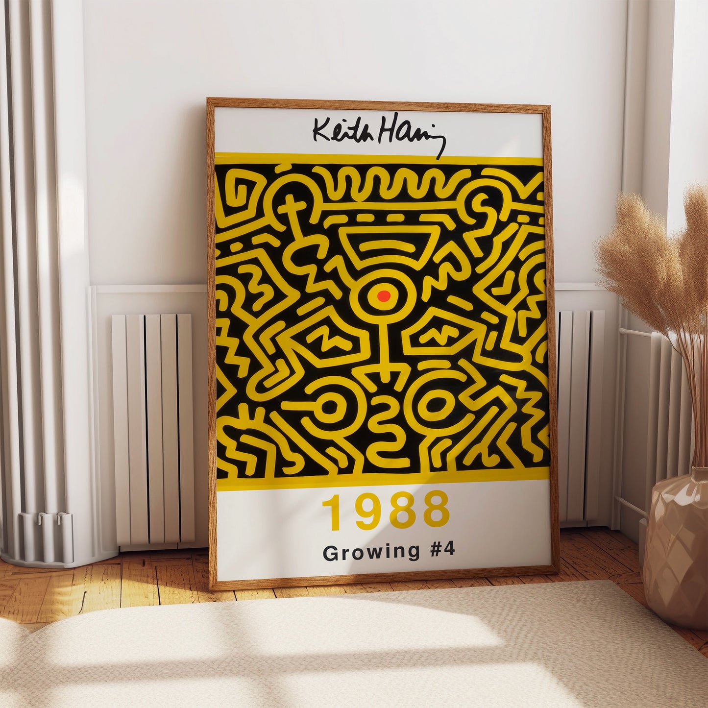 ★ Keith Haring - Growing #4 (1988) ★