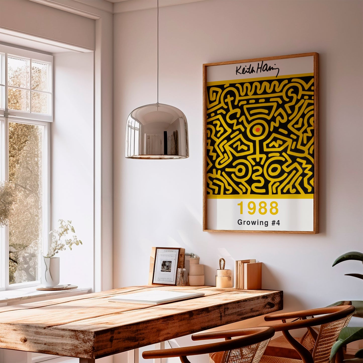 ★ Keith Haring - Growing #4 (1988) ★