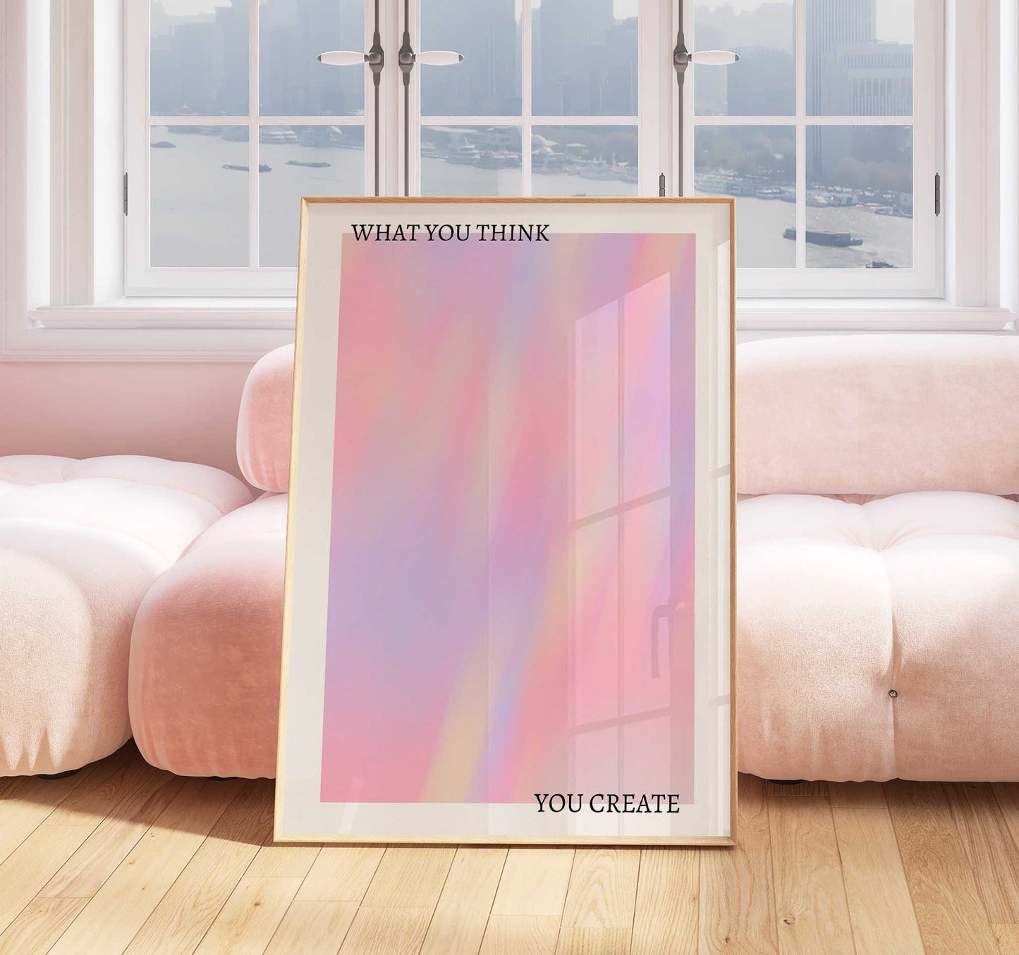 Quote Aura Print - Energy Print - Aura Poster - Spiritual - Affirmation Wall Art - Positive Poster - Trendy Decor - Pastel Aura Poster