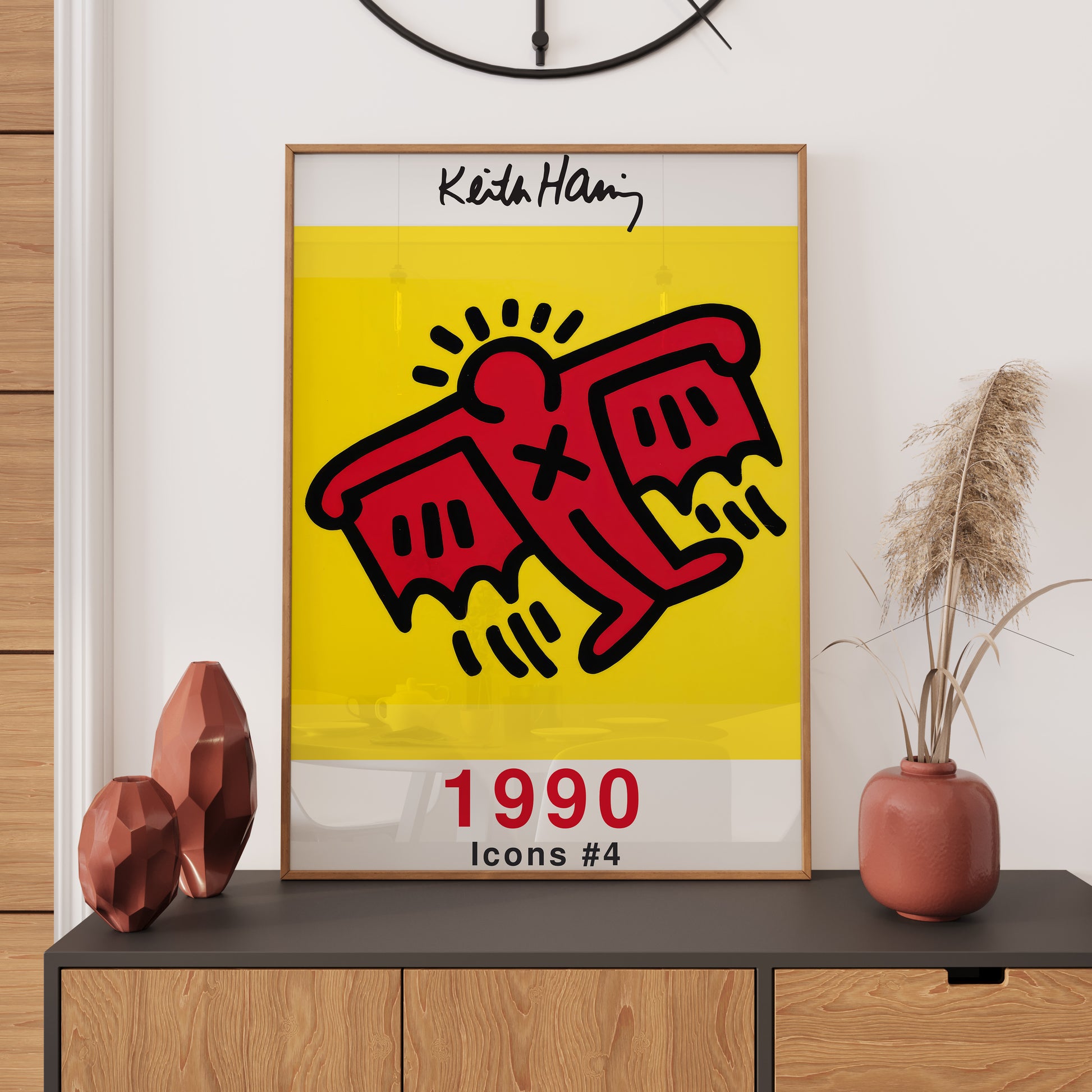 ★ Keith Haring - one plate (1990) ★