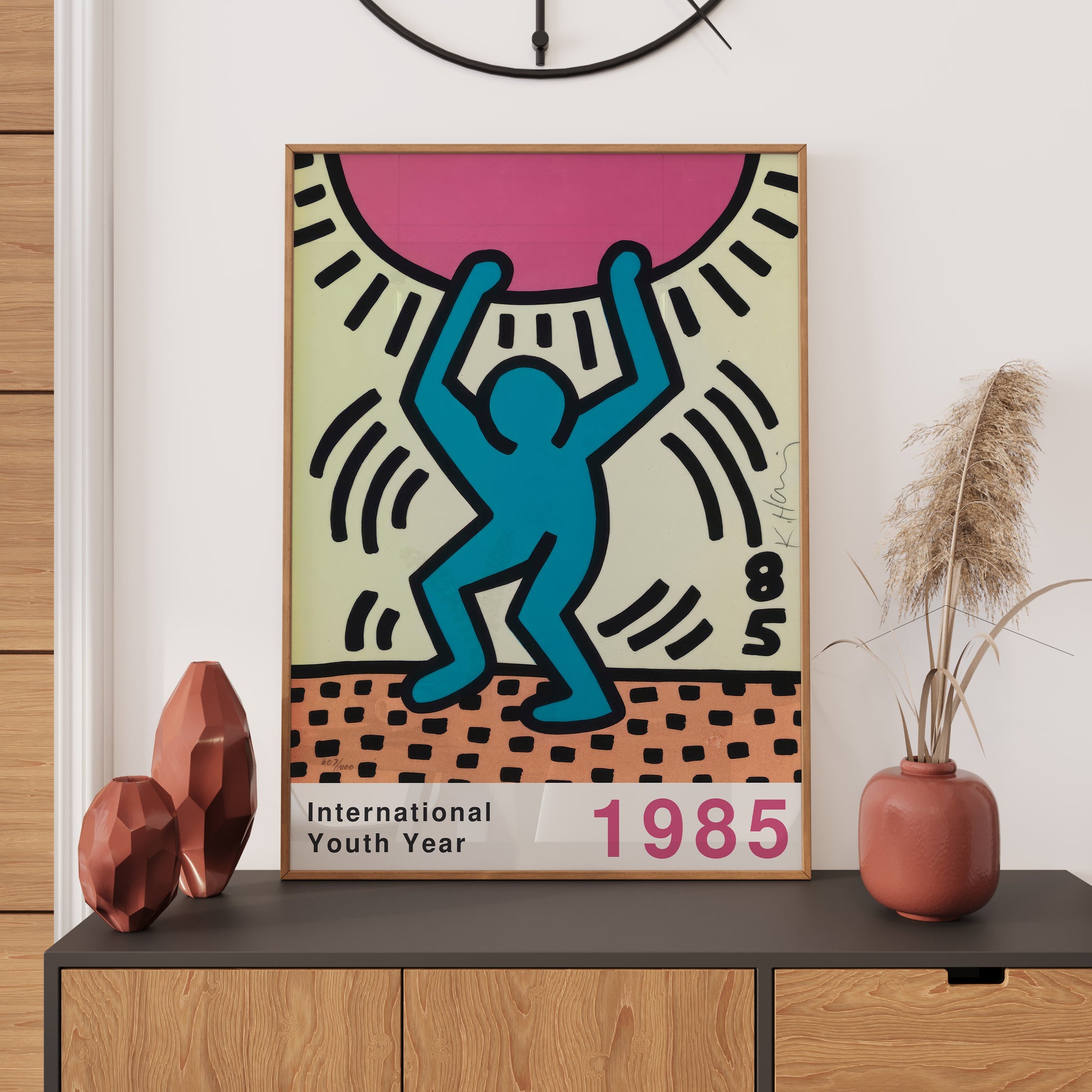 ★ Keith Haring - International Youth Year (1985) ★