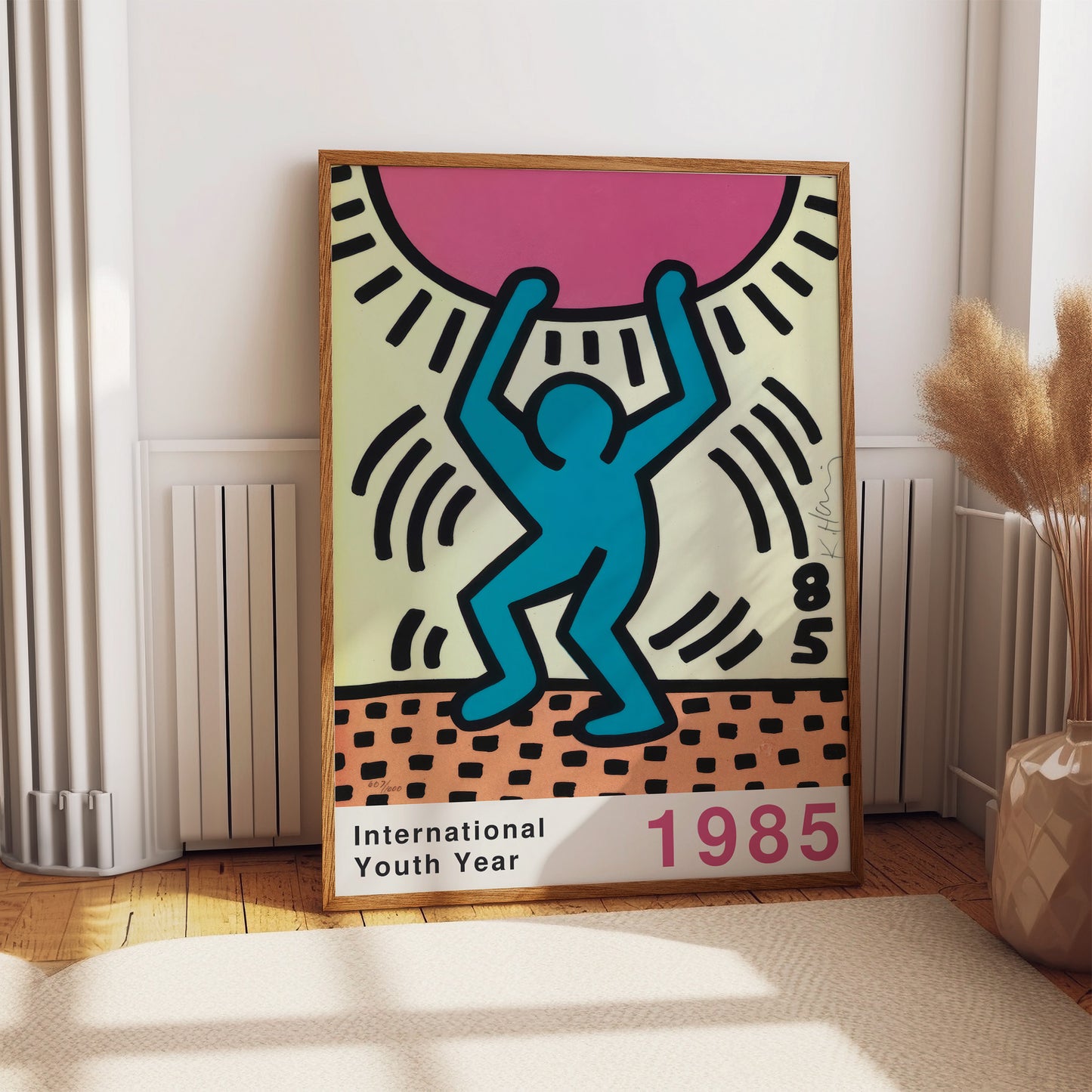 ★ Keith Haring - International Youth Year (1985) ★