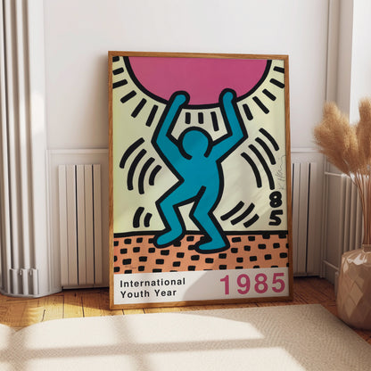 ★ Keith Haring - International Youth Year (1985) ★