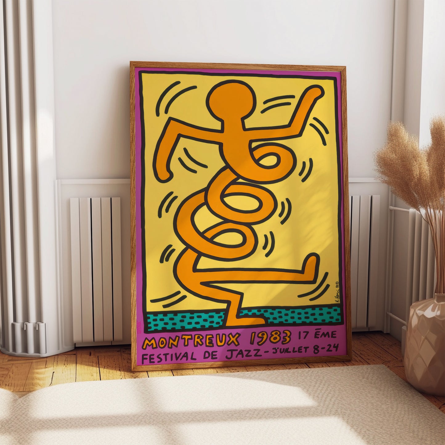 ★ Keith Haring - Montreux Jazz Festival (1983) ★