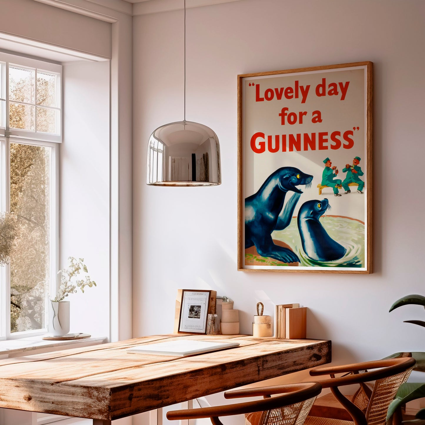 Guinness Poster: Retro Advert Poster, Guinness Time Print, Vintage Advertising Décor. Old Poster Ad, Beer Wall Décor, Art Gift