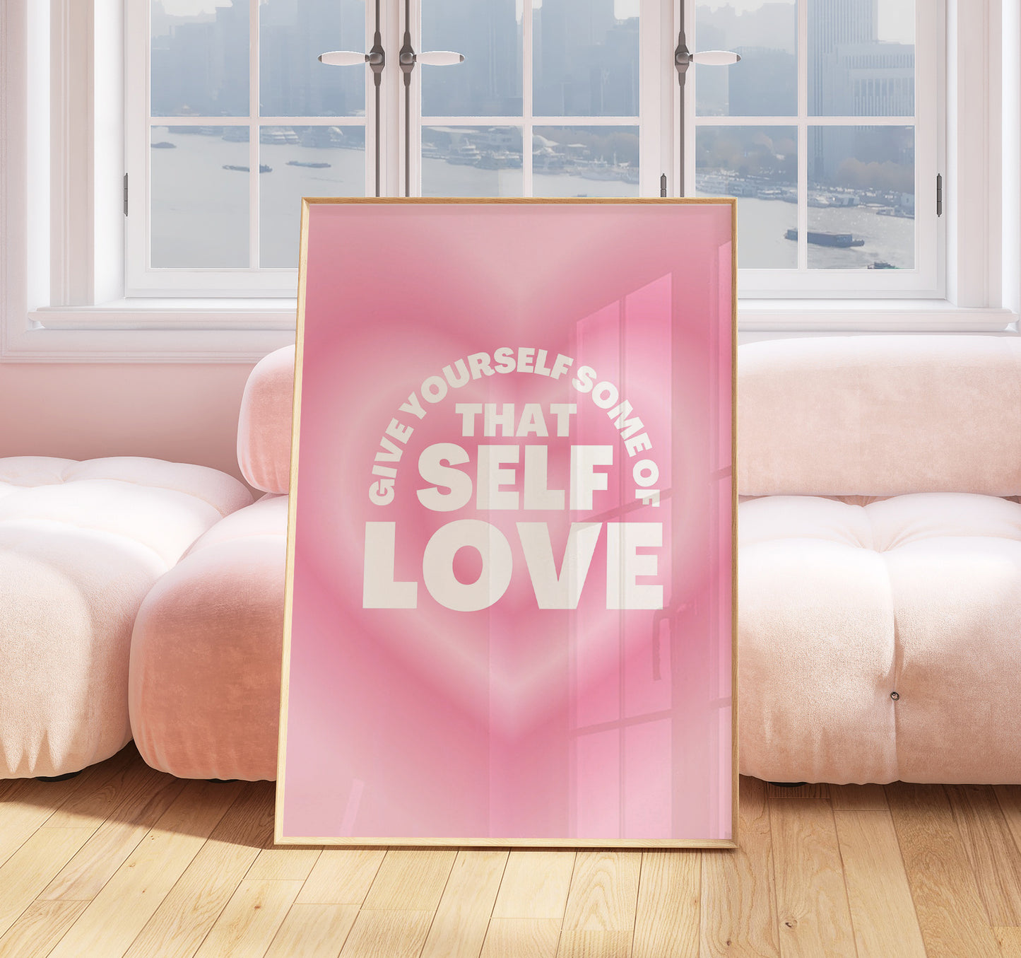 Self Love Print - Energy Print - Aura Poster - Spiritual - Angel Number Wall Art - Femininty Poster - Girls Bedroom - Positivity Print