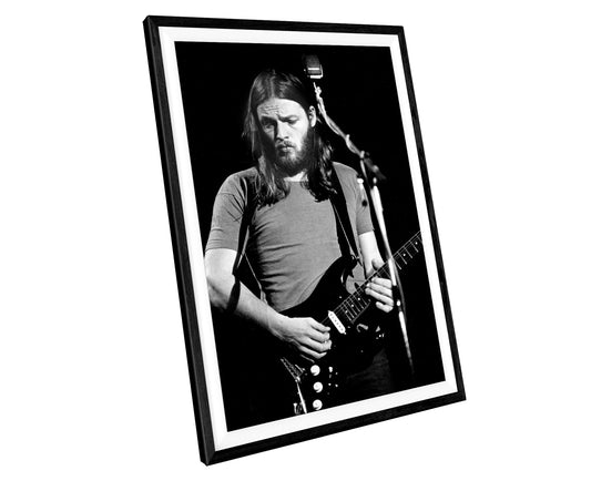 Pink Floyd David Gilmour 1974 Music Icons Wall Art Print