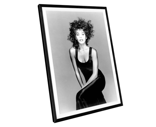 Whitney Houston Vintage Music Icons Wall Art Print