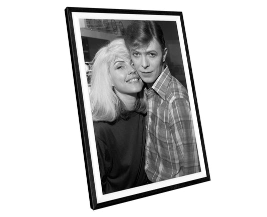 Blondie & David Bowie Music Icons Wall Art Print