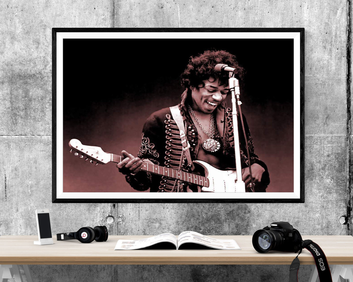 Jimi Hendrix WALL ART PRINT Poster Picture Wall Hanging