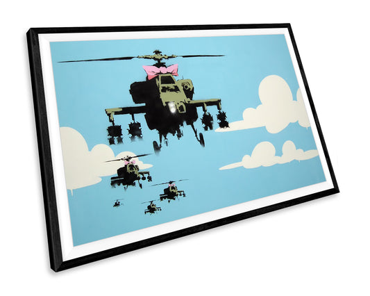 Banksy Apache Graffiti WALL ART PRINT Poster Picture Wall Hanging