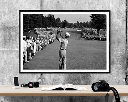 Ben Hogan Famous Shot Golf WALL ART PRINT Poster Picture Wall Hanging