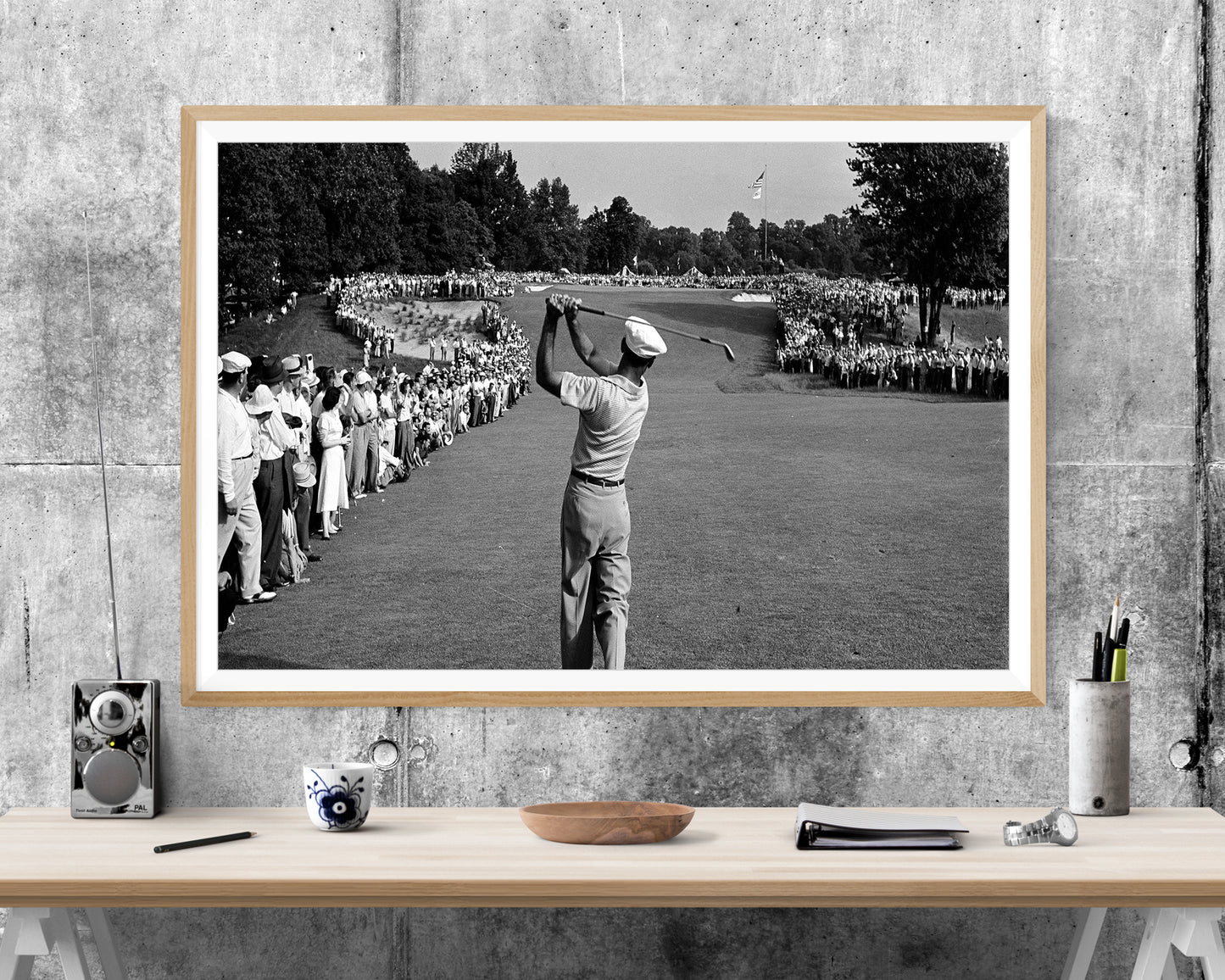 Ben Hogan Famous Shot Golf WALL ART PRINT Poster Picture Wall Hanging