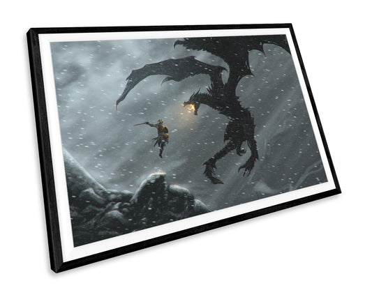 The Elder Scrolls V Skyrim  WALL ART PRINT Poster Picture Wall Hanging