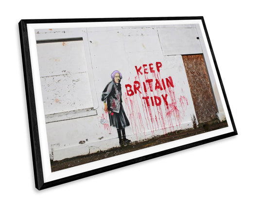 Banksy Keep Britain Tidy Graffiti WALL ART PRINT Poster Picture Wall Hanging