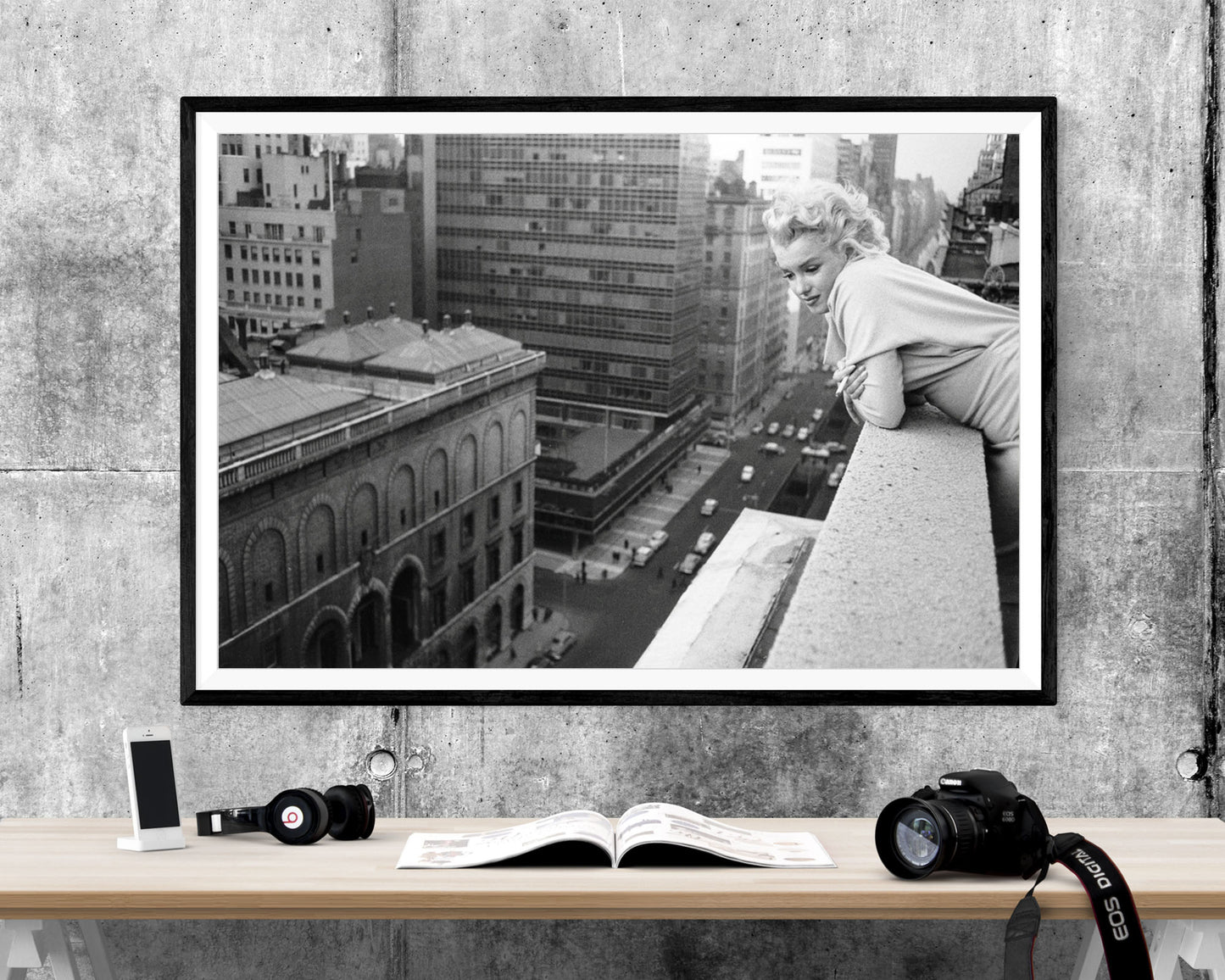 Marilyn Monroe Old Hollywood Icon WALL ART PRINT Poster Picture Wall Hanging