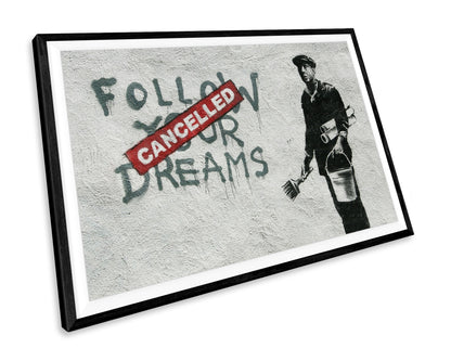 Banksy - Follow Your Dreams Graffiti WALL ART PRINT Poster Picture Wall Hanging