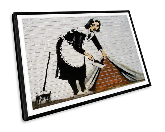 Banksy SweepIt under The Carpet Graffiti WALL ART PRINT Poster Picture Wall Hanging