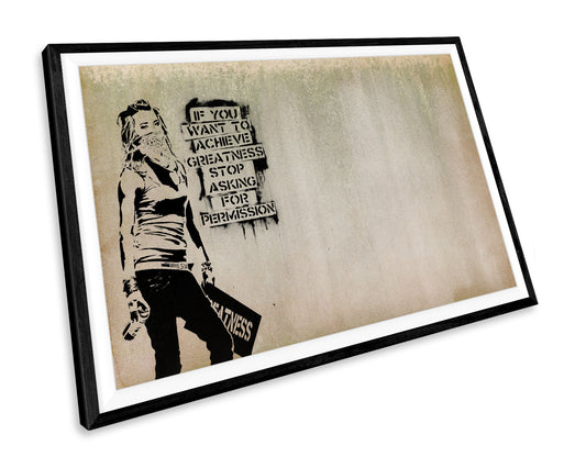 Banksy Graffiti WALL ART PRINT Poster Picture Wall Hanging