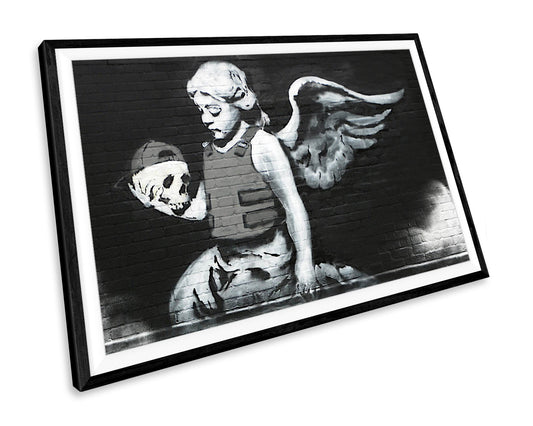 Banksy Angel Wings WALL ART PRINT Poster Picture Wall Hanging