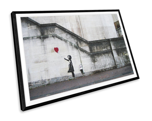 Banksy Balloon Girl Graffiti WALL ART PRINT Poster Picture Wall Hanging