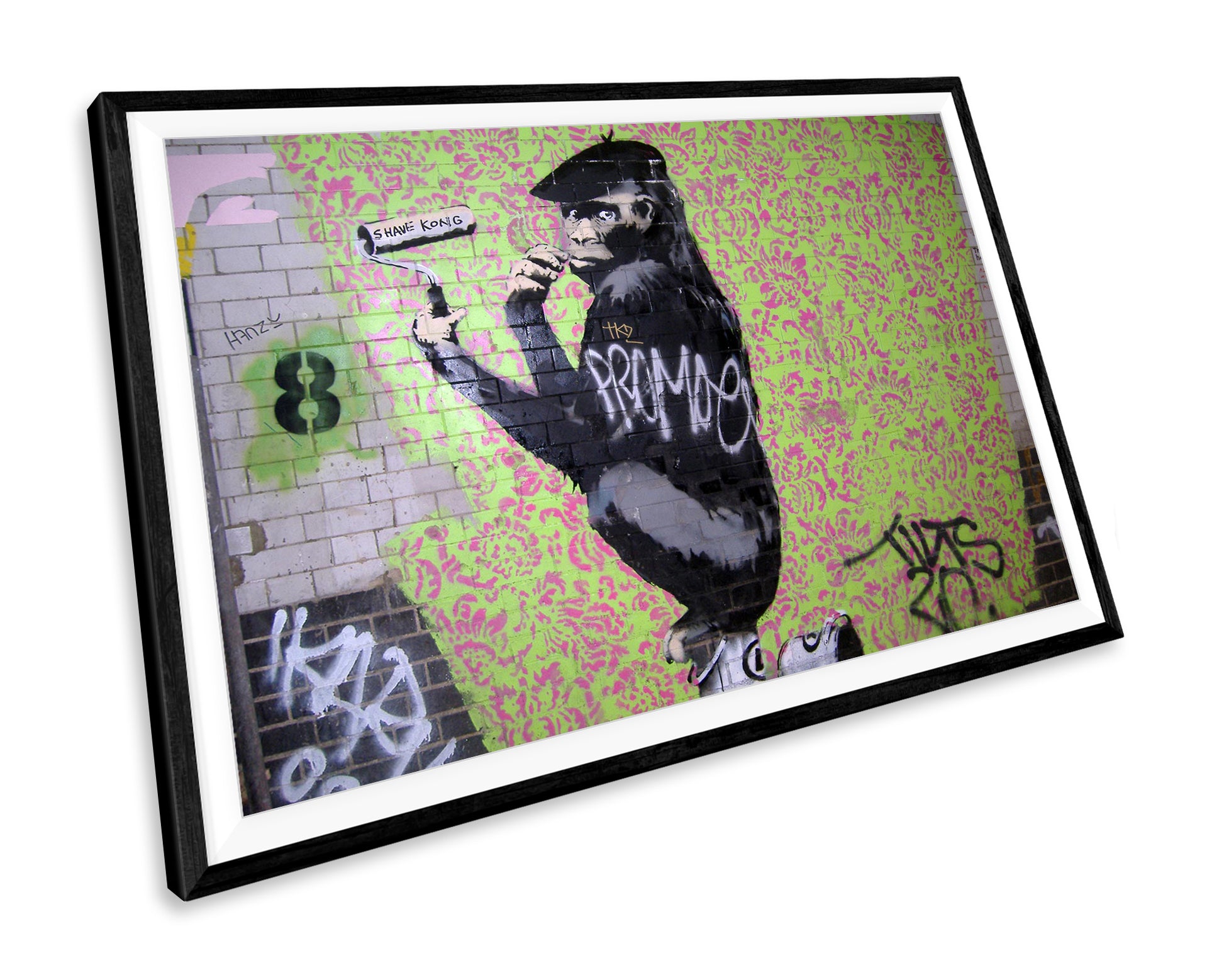 Banksy Gorilla WALL ART PRINT Poster Picture Wall Hanging