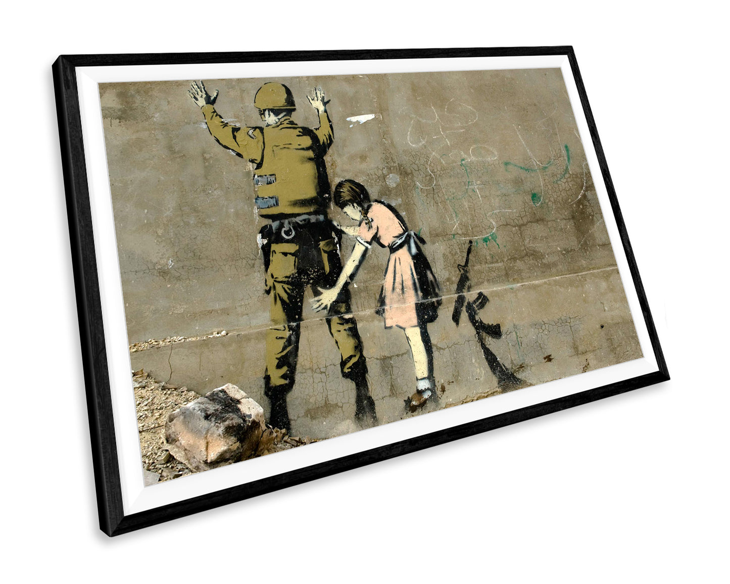 Banksy Stop And Search WALL ART PRINT Poster Picture Wall Hanging