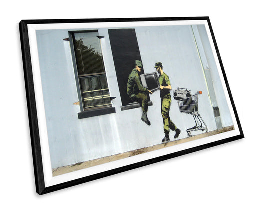 Banksy Looting Soldiers WALL ART PRINT Poster Picture Wall Hanging