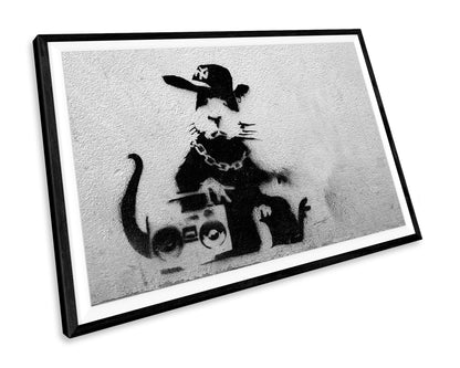 Banksy Gangsta Rat WALL ART PRINT Poster Picture Wall Hanging