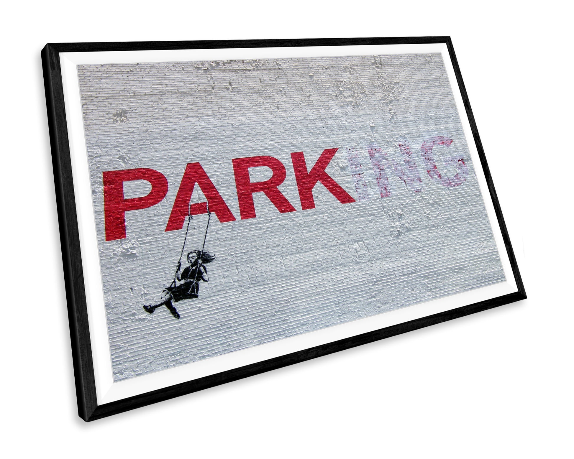 Banksy Swing Girl WALL ART PRINT Poster Picture Wall Hanging