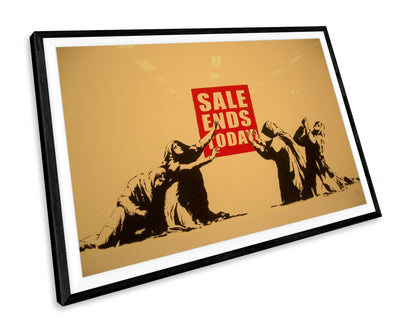 Banksy Sale Ends Today WALL ART PRINT Poster Picture Wall Hanging