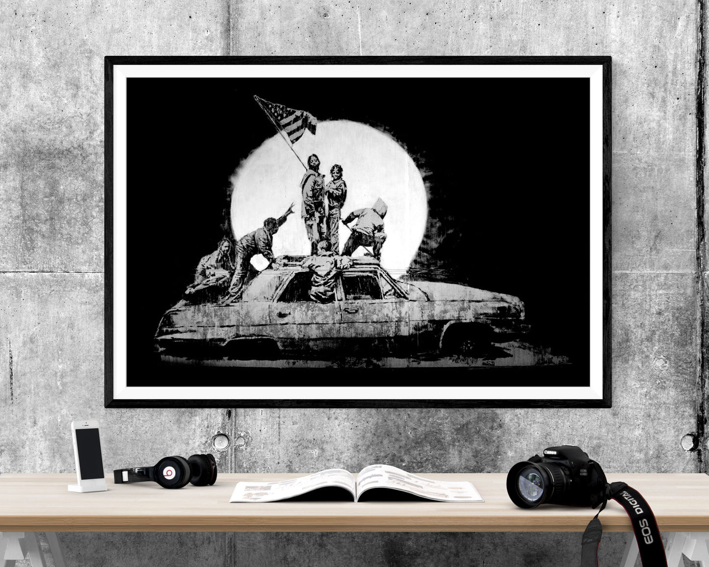 Banksy Graffiti WALL ART PRINT Poster Picture Wall Hanging