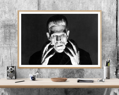 Boris Karloff Frankenstein WALL ART PRINT Poster Picture Wall Hanging