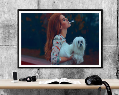 Lana Del Rey WALL ART PRINT Poster Picture Wall Hanging