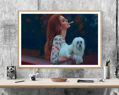 Lana Del Rey WALL ART PRINT Poster Picture Wall Hanging