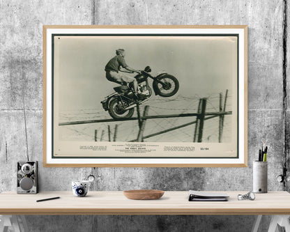 Steve McQueen The Great Escape WALL ART PRINT Poster Picture Wall Hanging