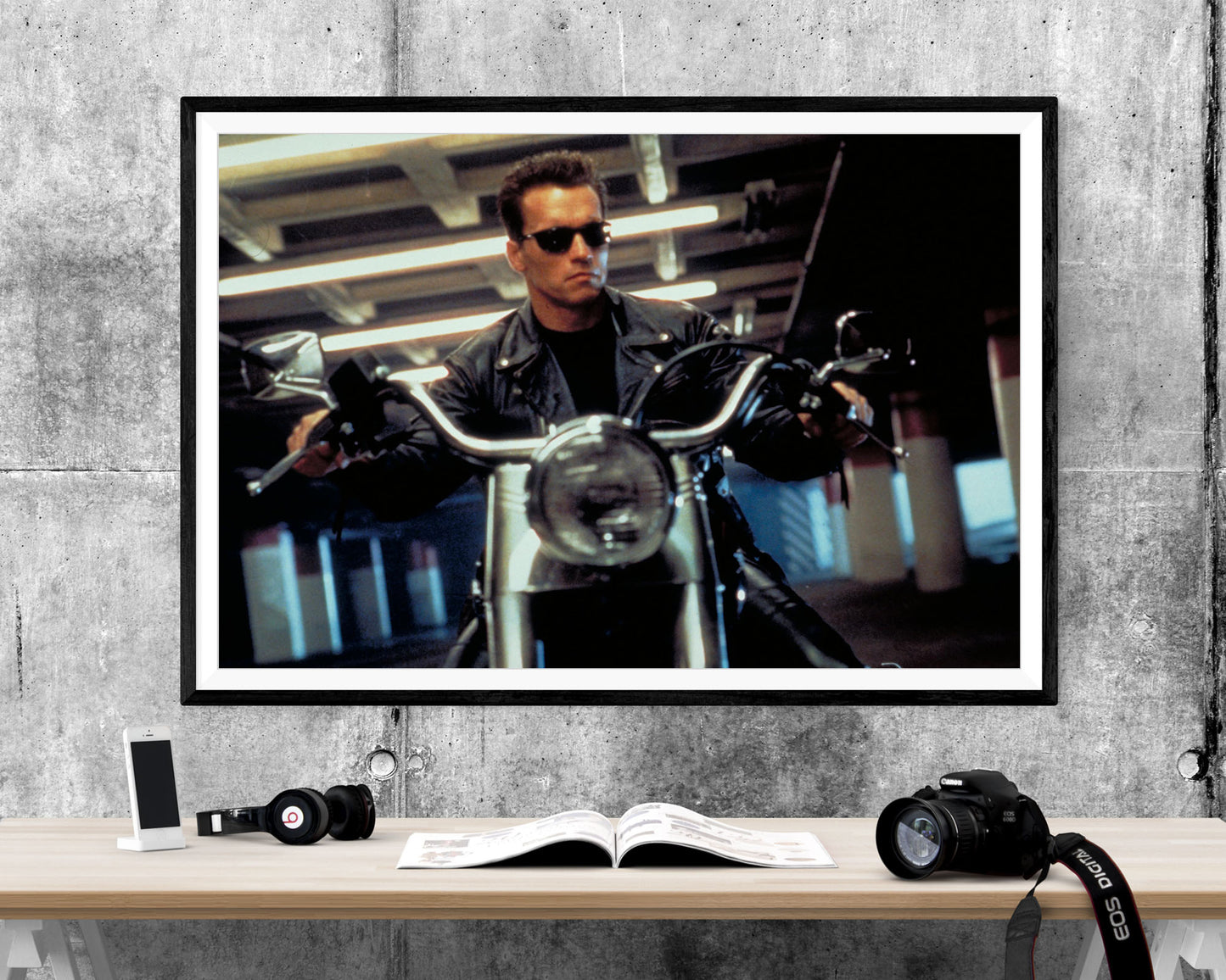 Terminator 2 Arnold Schwarzenegger WALL ART PRINT Poster Picture Wall Hanging